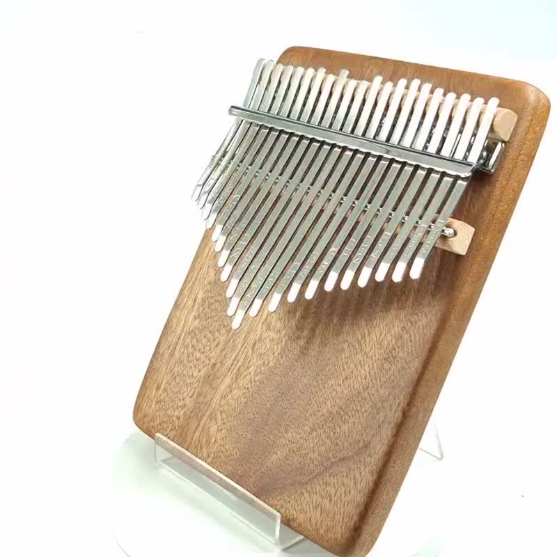 台灣牛樟拇指琴/21音拇指琴/KALIMBA - 吉他/樂器 - 木頭 咖啡色