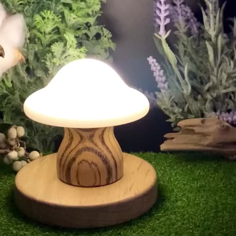 木製小夜燈系列 - 燈具/燈飾/燈罩 - 木頭 