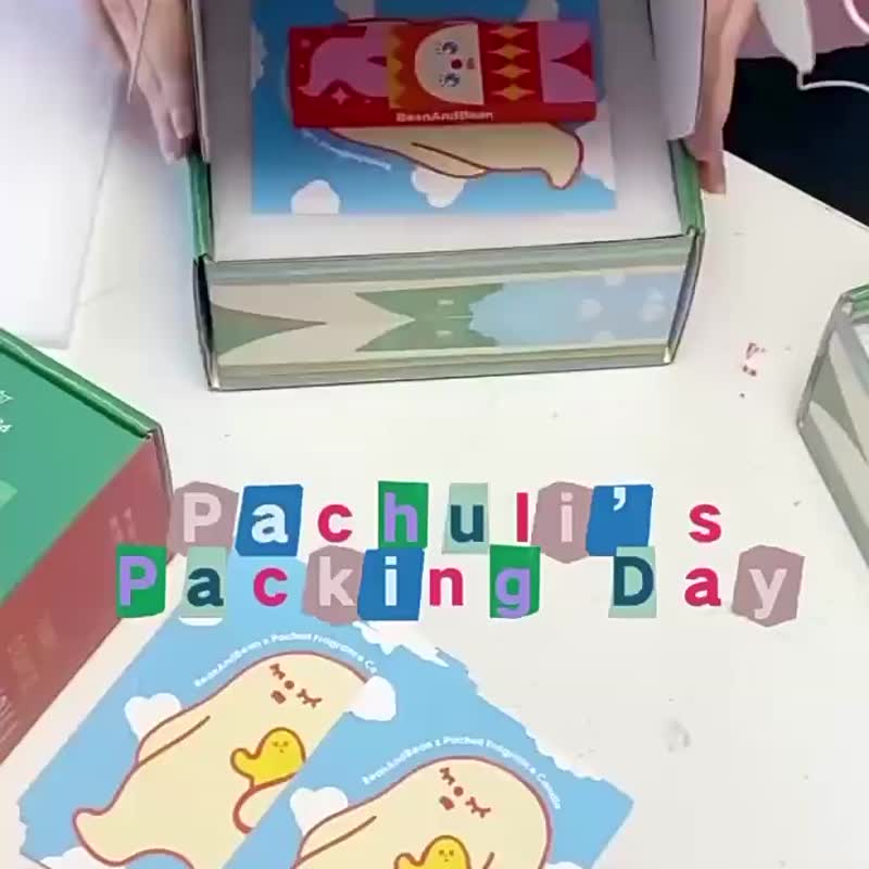 PACHULI 特別版 帕秋利 #云朵 藍風鈴 手作香氛蠟燭 - 香氛/精油/擴香 - 蠟 