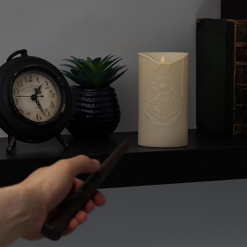 【完美禮物】Harry Potter LED 蠟燭燈連魔杖遙控器套裝 - 燈具/燈飾 - 塑膠 多色