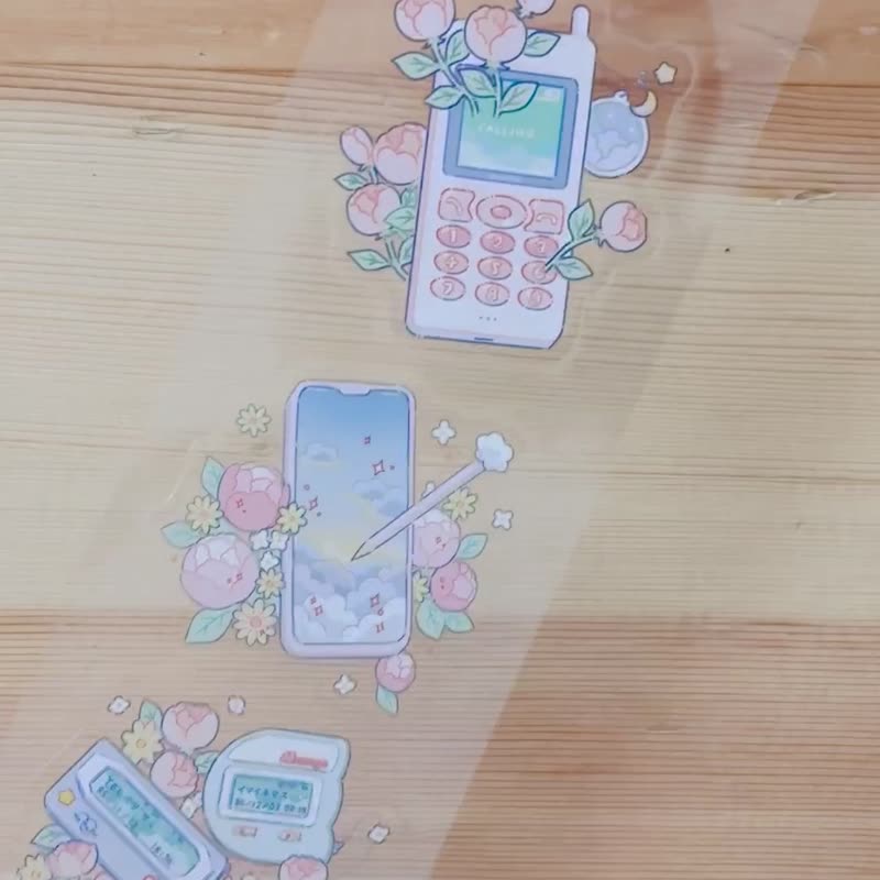 PETテープ　-　レトロ家電 - 紙膠帶/和紙/PET - 塑膠 多色