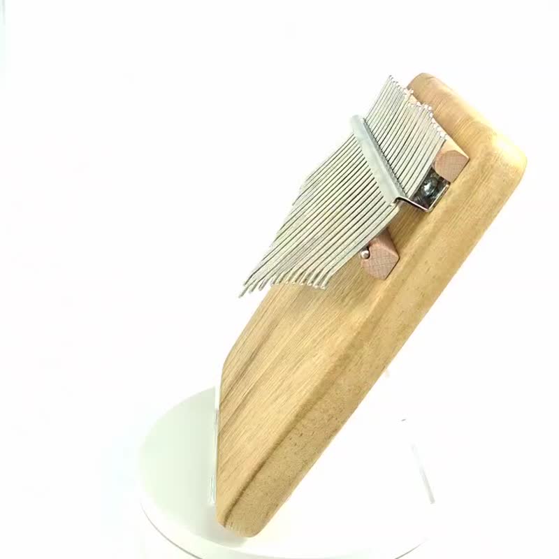 菩提木拇指琴/21音拇指琴/KALIMBA - 吉他/樂器 - 木頭 金色