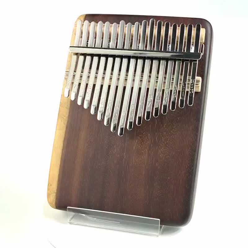 牛角木拇指琴/17音拇指琴/KALIMBA - 吉他/樂器 - 木頭 咖啡色