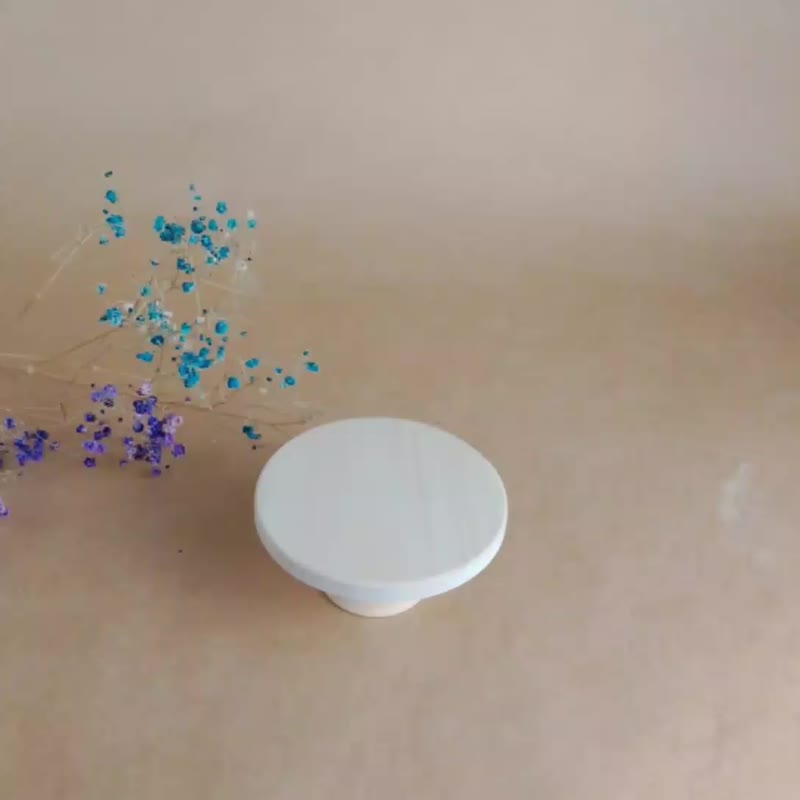 Wooden Toy Birthday Cake with Candles for Montessori Children's Educational Toy - Kids' Toys - Wood Pink