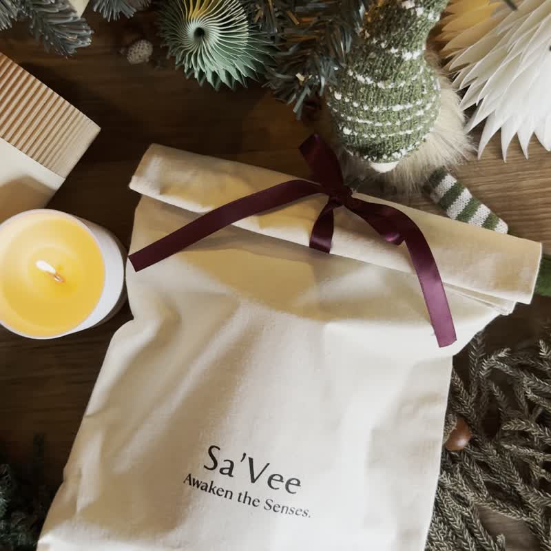 【聖誕限定禮物袋 1+1】室內擴香 / 陶杯蠟燭 - 香氛/精油/擴香 - 其他材質 多色