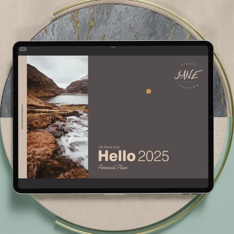 2025跳轉式日程本/每日計劃goodnotes/Notability電子手帳模板 - 電子手帳及素材 - 其他材質 