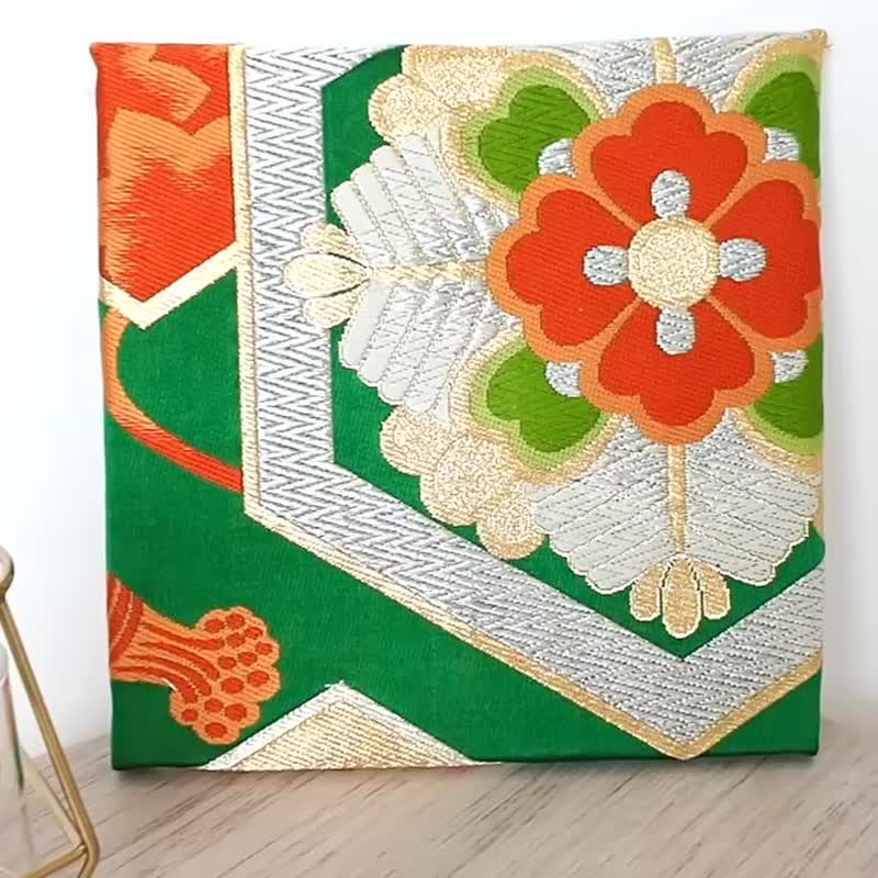 【日本製造】腰帶 × 布藝裝飾畫　居家擺飾　牆面藝術、藝術面板 - 壁貼/牆壁裝飾 - 絲．絹 多色