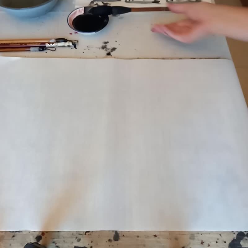 蒙特梭利名言-只有獨立的人才能享有自由 /書法/教育/掛牆/書房 - 海報/掛畫/掛布 - 紙 白色