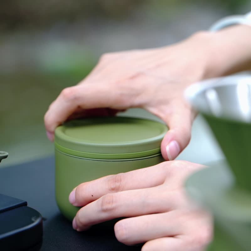 Minos Explore 320ml Outdoor Stainless Steel Cup with Non-slip Silicone Insulation Cover - Mugs - Stainless Steel 