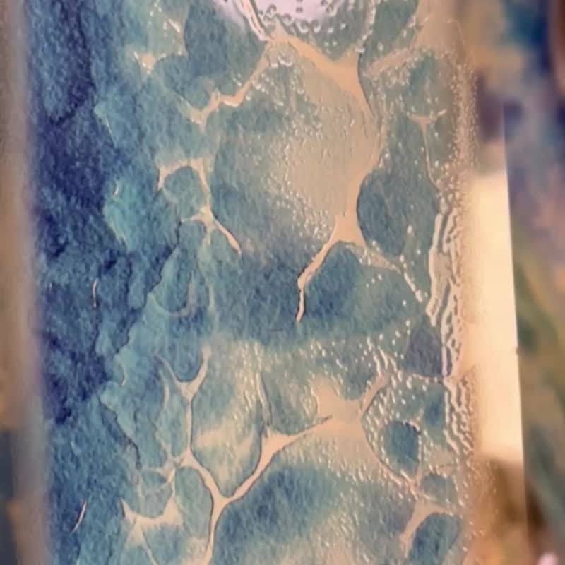 00079漣波白沫Foam Ripples - 紙膠帶/和紙/PET - 塑膠 多色