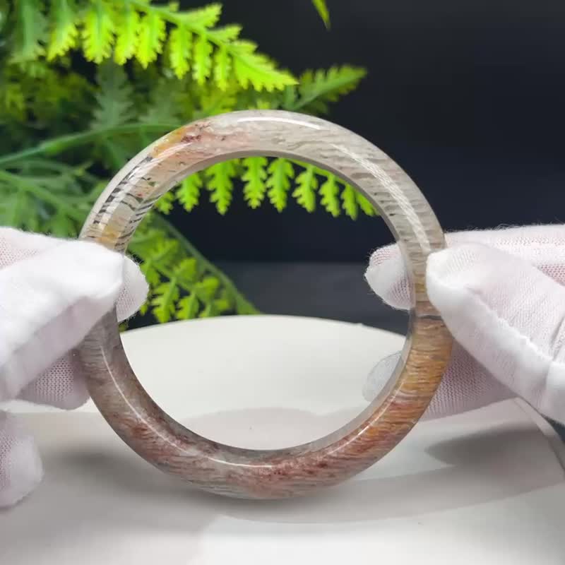 優質 四季幽靈水晶手鐲 59MM 冰透千層雙天眼 積極運勢 活力生機 - 手鍊/手環 - 水晶 