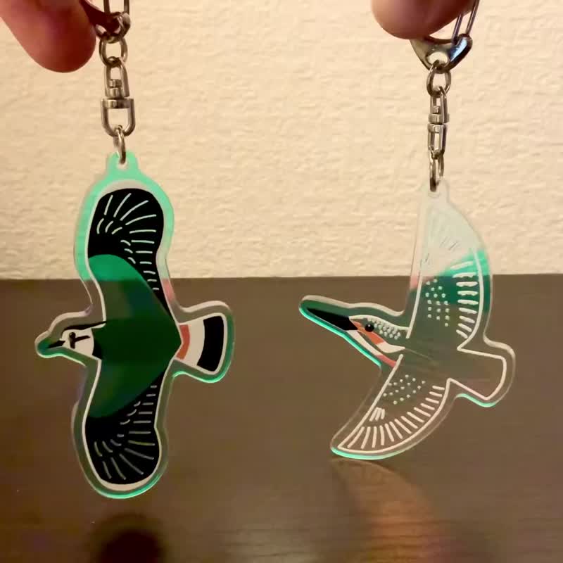 Northern Lapwing - Acrylic Keychain - Keychains - Acrylic 