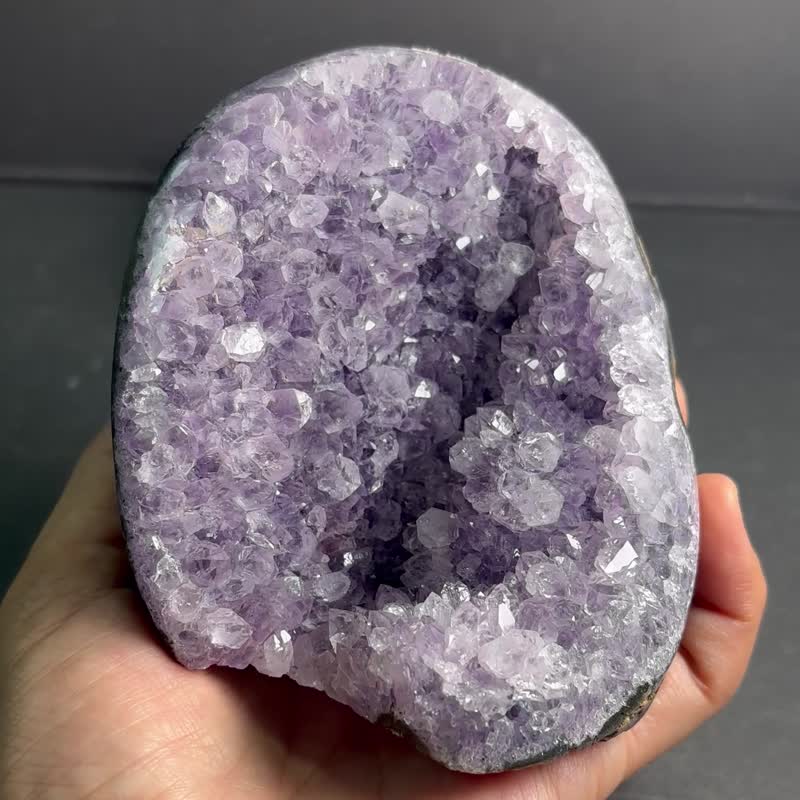 *自然饋贈 + 靈性* 天然巴西紫水晶礦石Natural Amethyst - 擺飾/家飾品 - 水晶 紫色