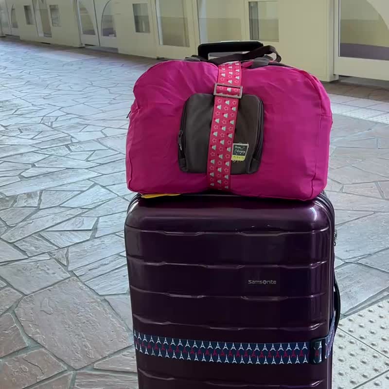 日本櫻花手提袋行李帶 - 腰帶/皮帶 - 聚酯纖維 