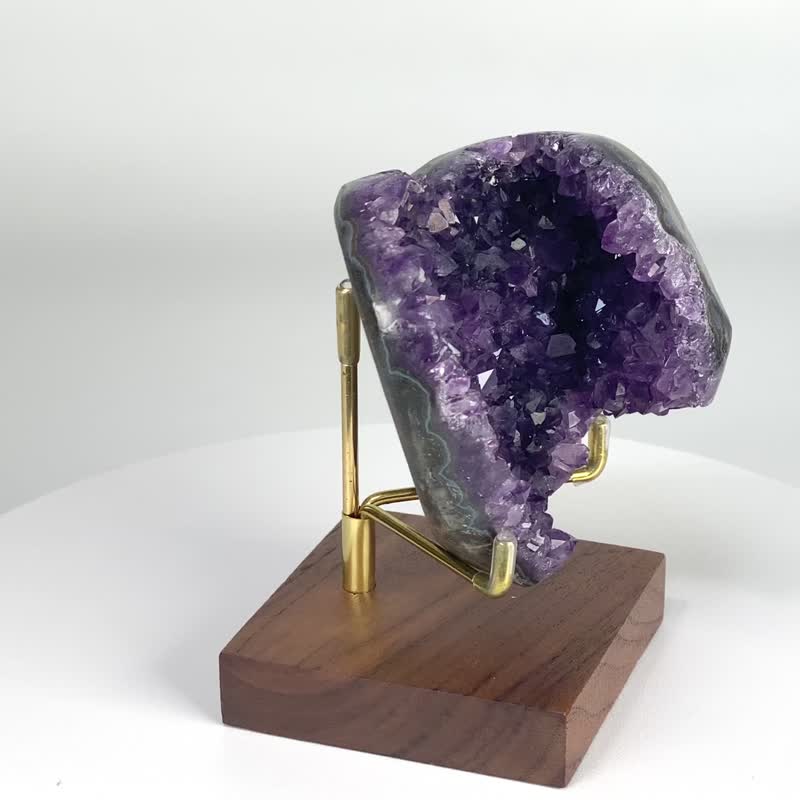 ESP Uruguayan Amethyst Heart Cluster 1570310 - Items for Display - Crystal Purple