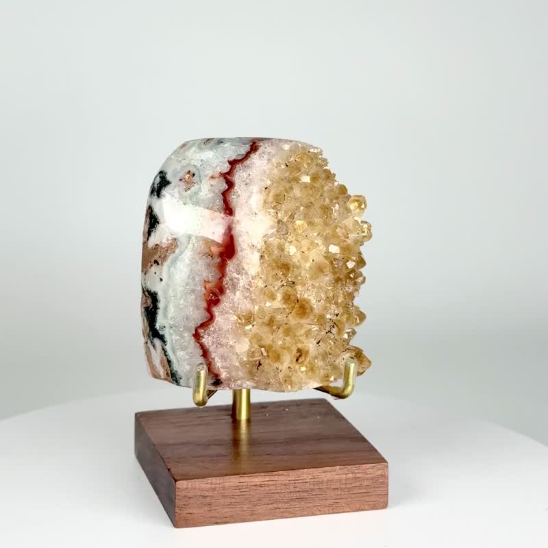 巴西黃水晶鎮 260325 - 擺飾/家飾品 - 水晶 黃色