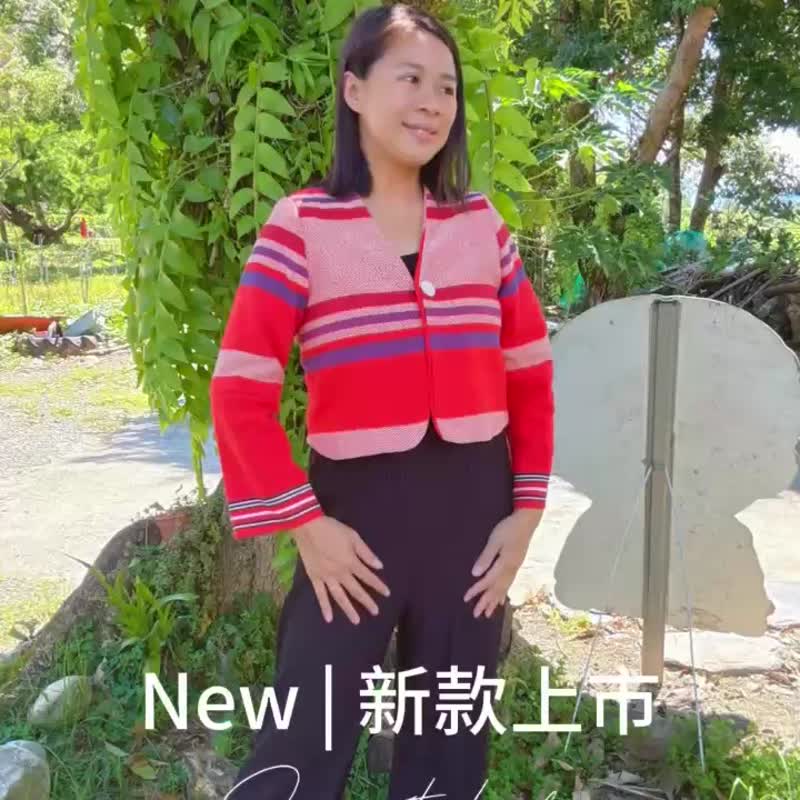 西裝小外套/賽德克族/正裝 - 女西裝外套 - 棉．麻 