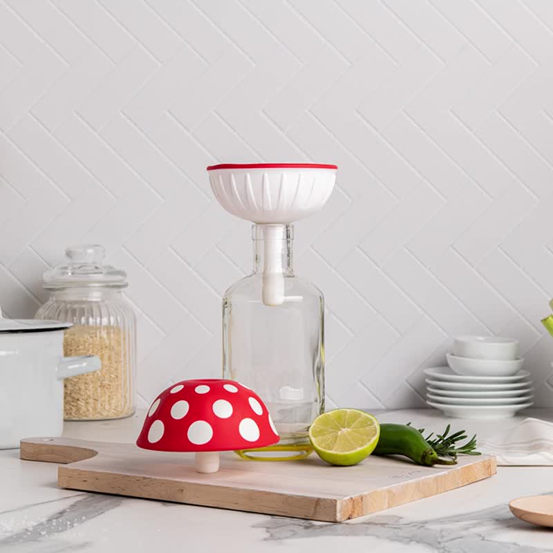 OTOTO マッシュルームファンネル (L) - 調理器具 - プラスチック レッド