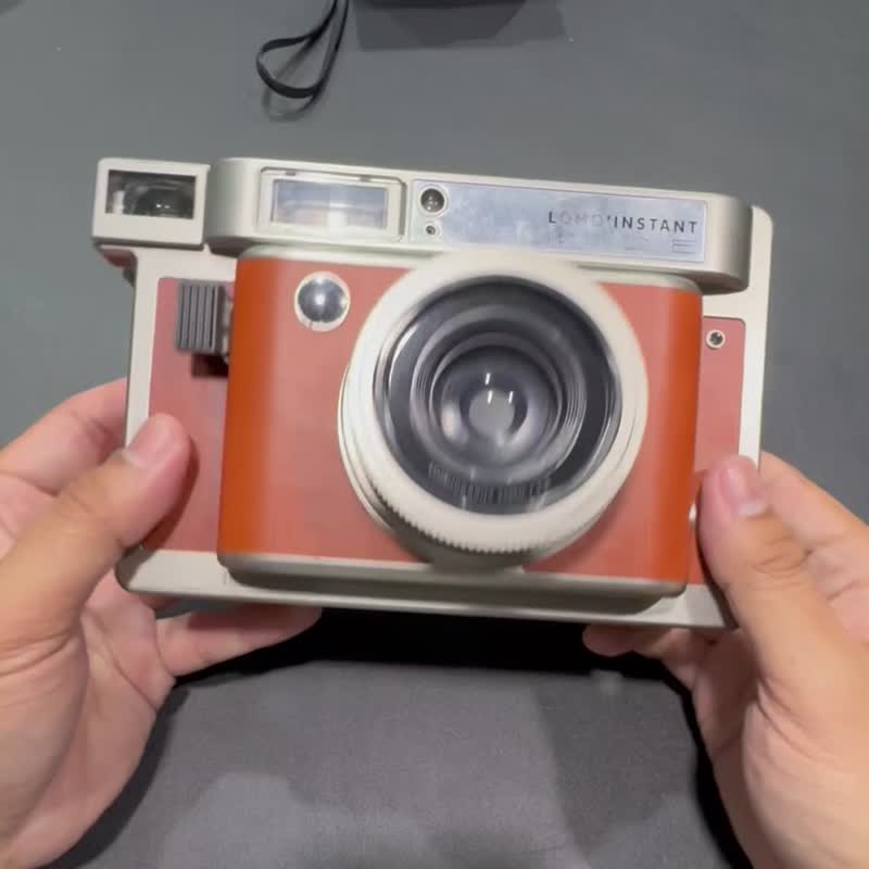 Lomography Lomo Instant WIDE film camera, overall 90% new, rated A grade. - Cameras - Genuine Leather Brown