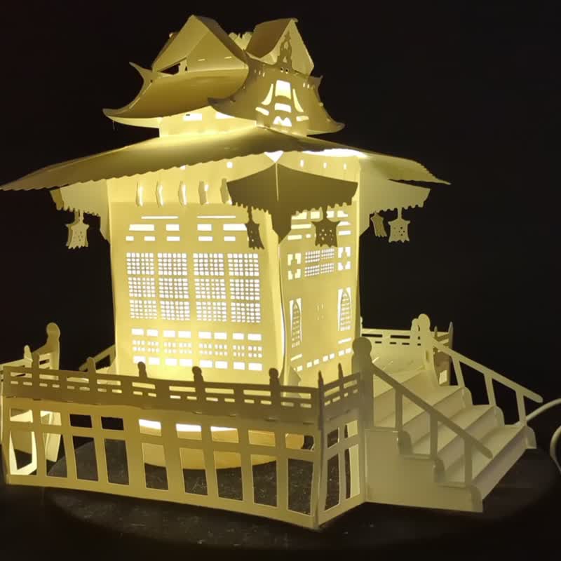 Japanese Shrines日本神社B - 木工/竹藝/紙雕 - 紙 白色