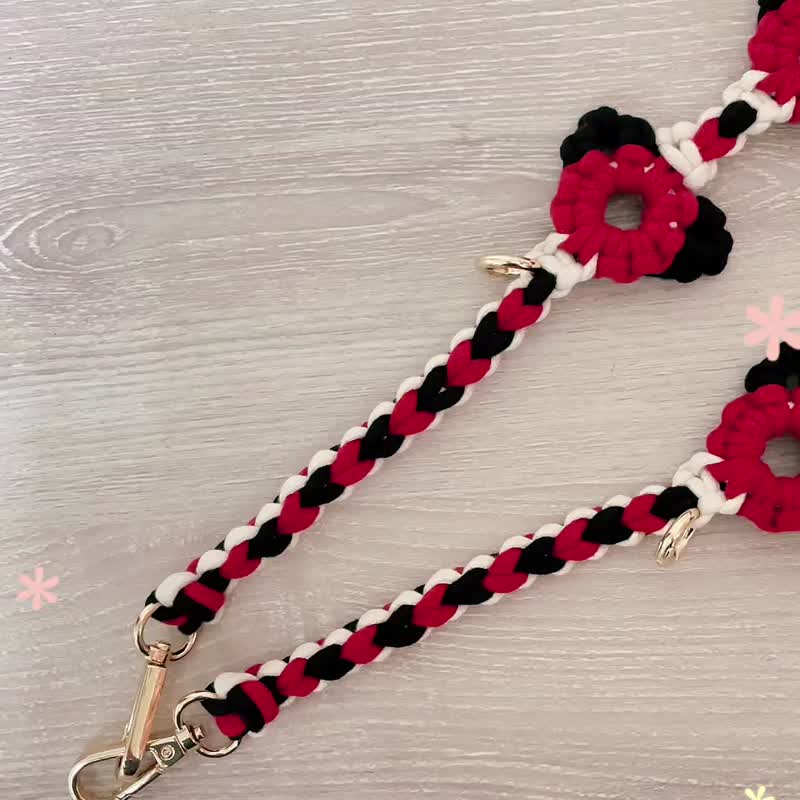 Bear and Mickey adjustable mobile phone strap - Lanyards & Straps - Cotton & Hemp 