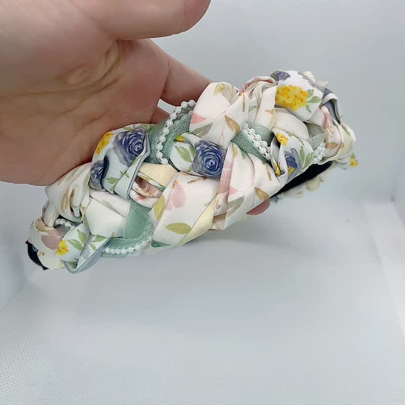 手工塑形減壓髮箍 -瞬間 - 髮箍/髮帶 - 聚酯纖維 