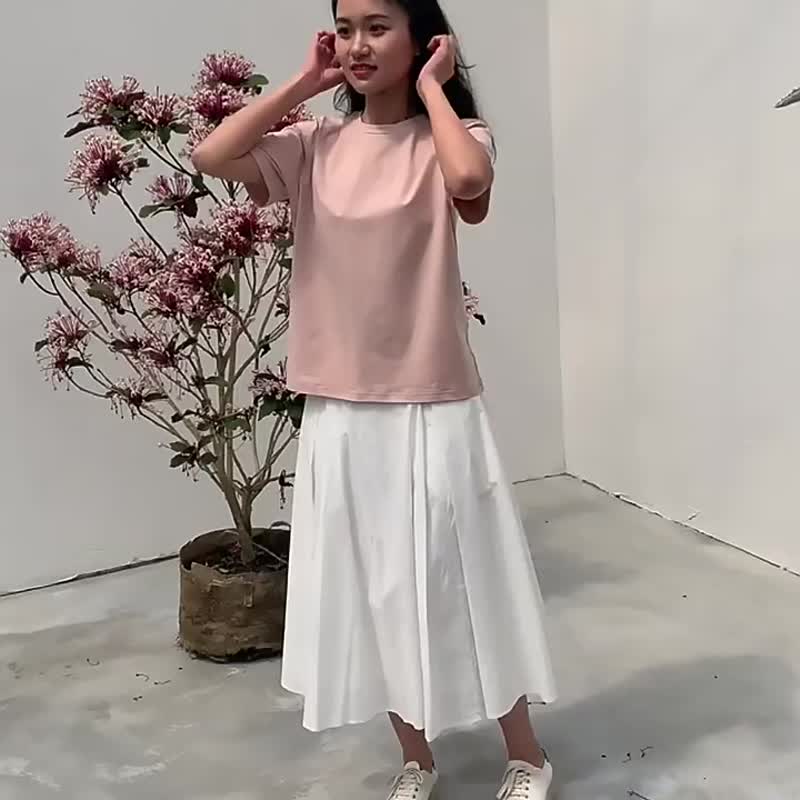 マスタードイエローの自己評価の詩は、快適なコットンスパンデックスマルチカラーの基本的なラウンドネック半袖Tシャツトップを入力する必要があります - Tシャツ - コットン・麻 イエロー