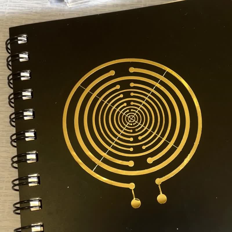 MWO線圏金屬貼紙 | 手機貼紙 筆記本 電腦 水瓶飾品 - 貼紙 - 其他金屬 金色