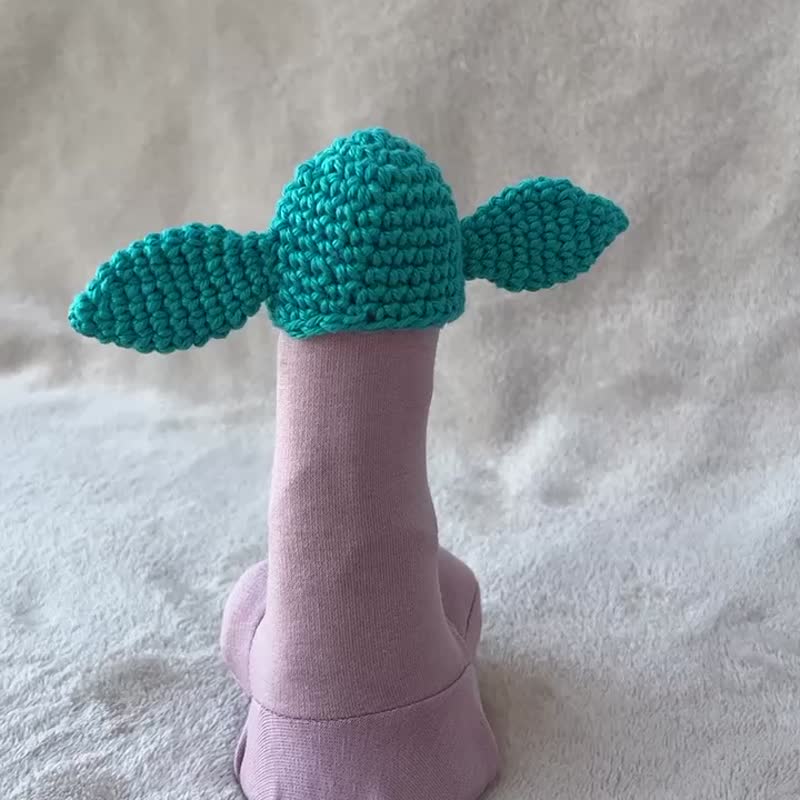 Cock sock, penis hat Baby Yoda. Weird gifts for him. Penis costume. Willy warmer - 情趣用品 - 聚酯纖維 紅色