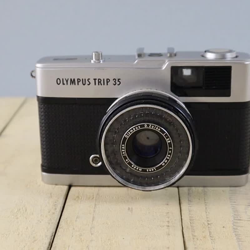 ★美品★オリンパス OLYMPUS TRIP 35 #1295 整備済・保証付】オリンパス TRIP35 フィルムカメラ｜ミント