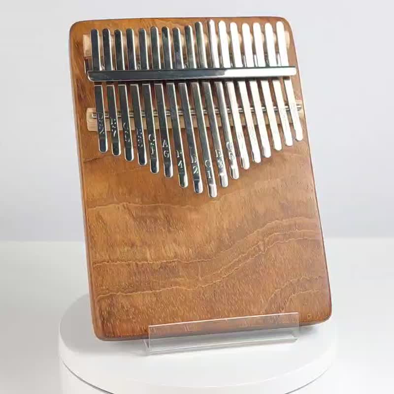 Lengas Thumb Piano/17-Tone Thumb Piano/KALIMBA - Guitars & Music Instruments - Wood Gold