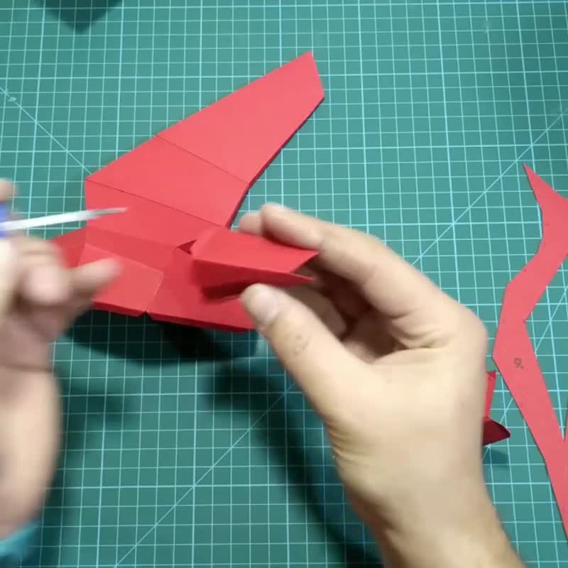 デジタル】壁に3Dペーパークラフトの鳥、DIYの紙の彫刻、折り紙（デジタルPDFテンプレート） - ショップ InArtCraft  ハンドメイド講座・関連電子書籍 - Pinkoi