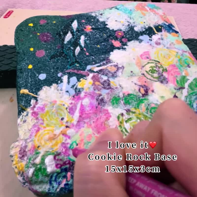 Whale's Floral Nebula・Cookie Rock Series - โปสเตอร์ - อะคริลิค 