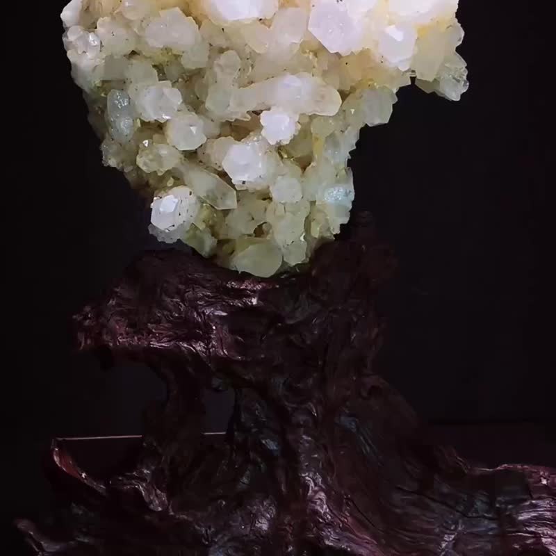 天然白水晶原礦原石擺件 款式獨特 顏色漂亮 造型優美 辦公室 - 其他 - 水晶 