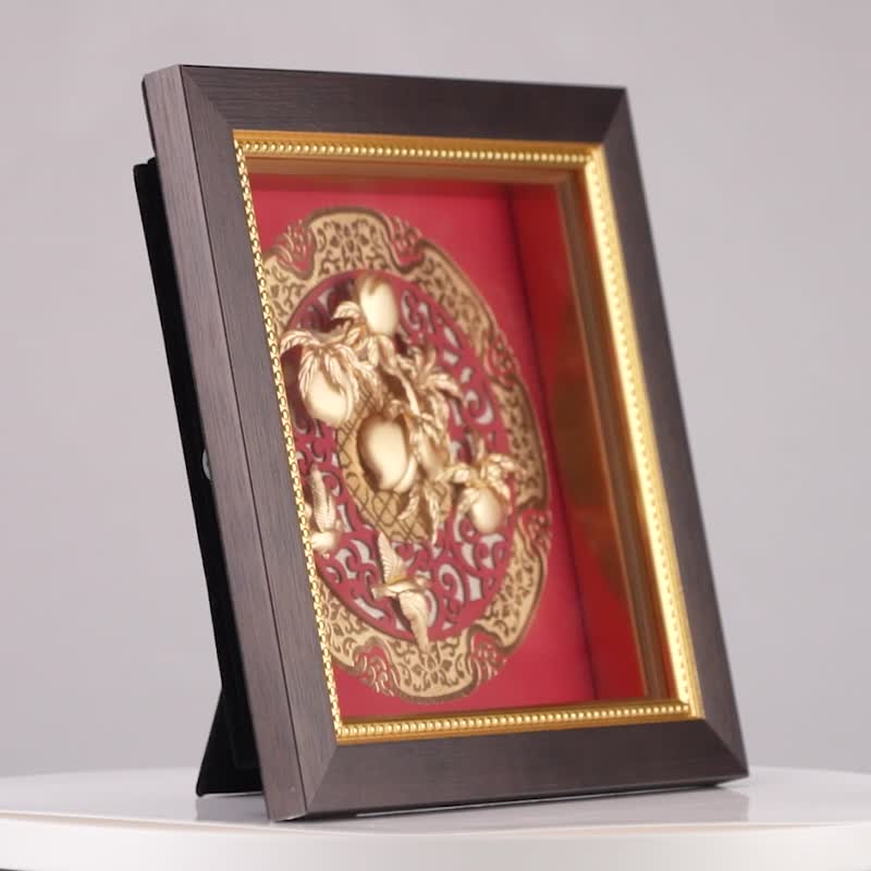 桃李滿門│教育界禮物、謝師禮品 特別推薦│金箔畫│畢業禮物 - 海報/掛畫/掛布 - 24k 金 金色