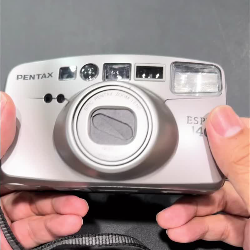 135 Film Pentax ESPIO 140 Film Camera 80% New SMC Coated Lens Rated B Level. - Cameras - Plastic Gray