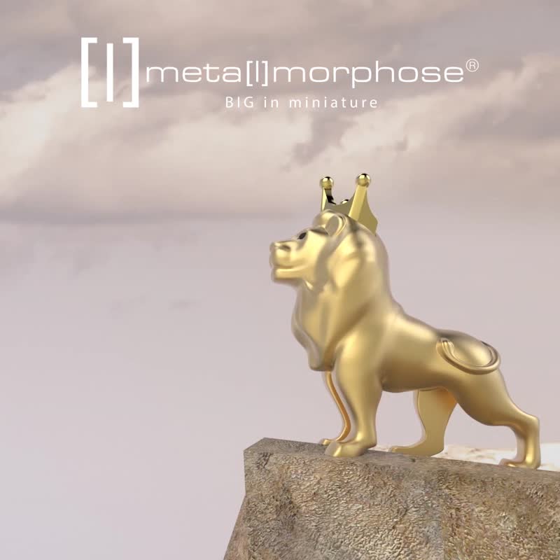 メタルモルフォーゼ】MTM ライオンキング キーホルダー アニマル