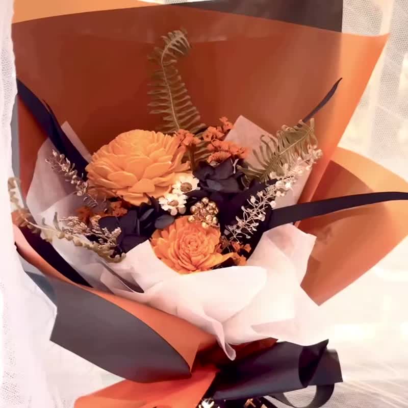 Rosemary-This Is Halloween. Halloween Jack Bouquet - Dried Flowers & Bouquets - Plants & Flowers 
