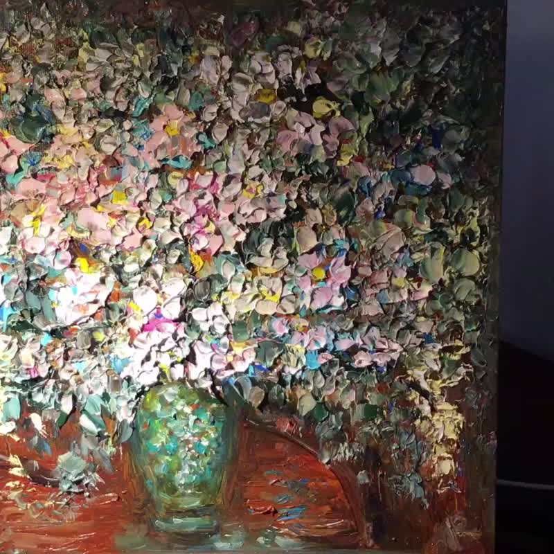 Flowers in a vase - 壁貼/牆壁裝飾 - 其他材質 多色