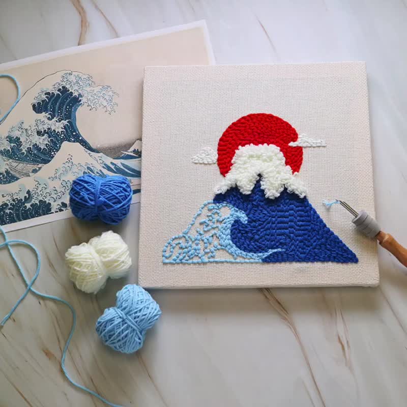 【คลาสเวิร์คช็อป】Russian Embroidery - Taipei Xingtian Temple Station. Introduction to woolen embroidery. You can create at home