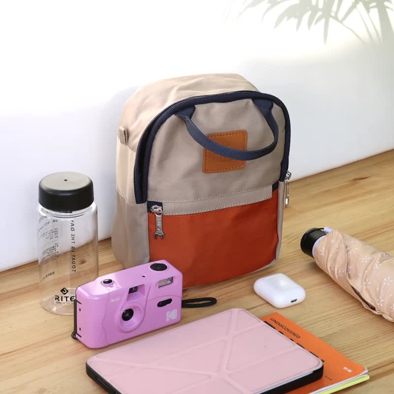【RITE】V03 camping series dual-purpose small backpack-5-color side backpack | Splash-proof small bag - กระเป๋าแมสเซนเจอร์ - ไนลอน 