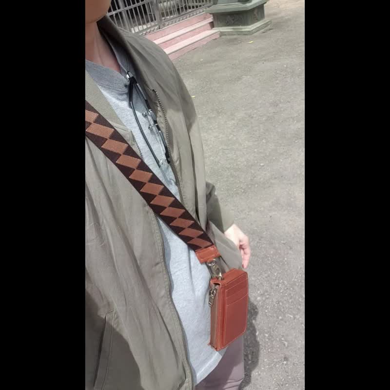 YF169 手工文創_拉鍊卡片小錢包、卡片鈔票夾、小皮夾、零錢包 - 皮夾/長短夾/錢包 - 真皮 多色