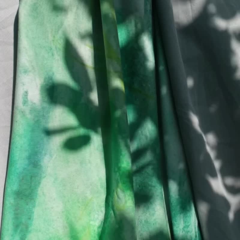 草嶼 |  一片裙 - 裙子/長裙 - 其他材質 綠色