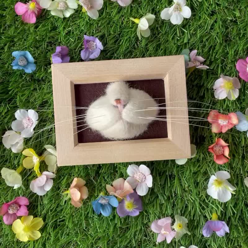 オーダーメイド】可愛く猫ひげ保存アイテム - ショップ Fuwaneko 人形 
