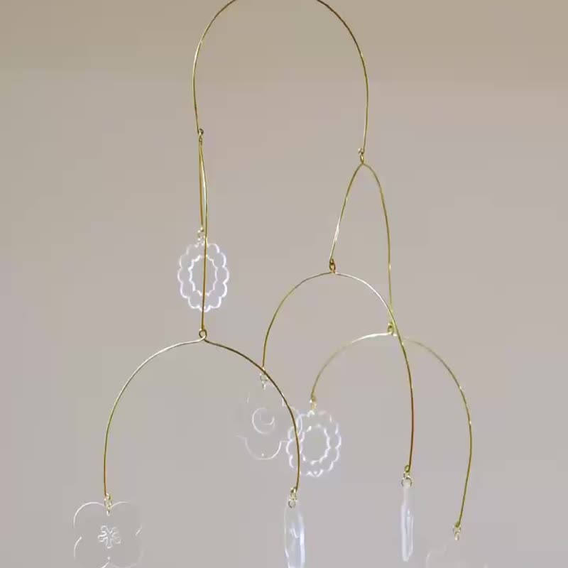 恬日 - 壓克力平衡掛飾 - 擺飾/家飾品 - 壓克力 金色