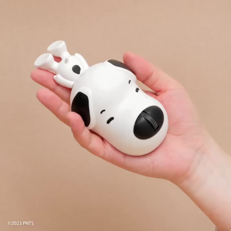 [New product launch] Snoopy series doll-shaped wireless optical mouse - อุปกรณ์เสริมคอมพิวเตอร์ - วัสดุอื่นๆ ขาว