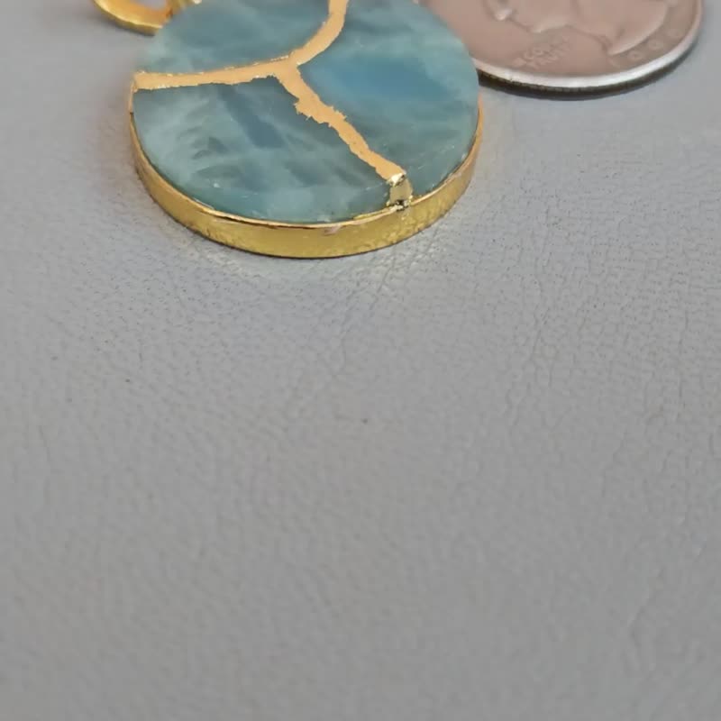 金継ぎ藝術 日本珠寶 - 項鍊 - 半寶石 透明