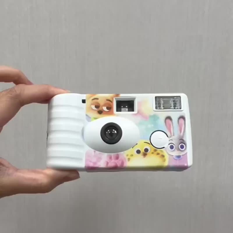 【クリスマスプレゼント】ズートピア使い捨てインスタントカメラ 在庫あり - カメラ・チェキ - その他の素材 多色