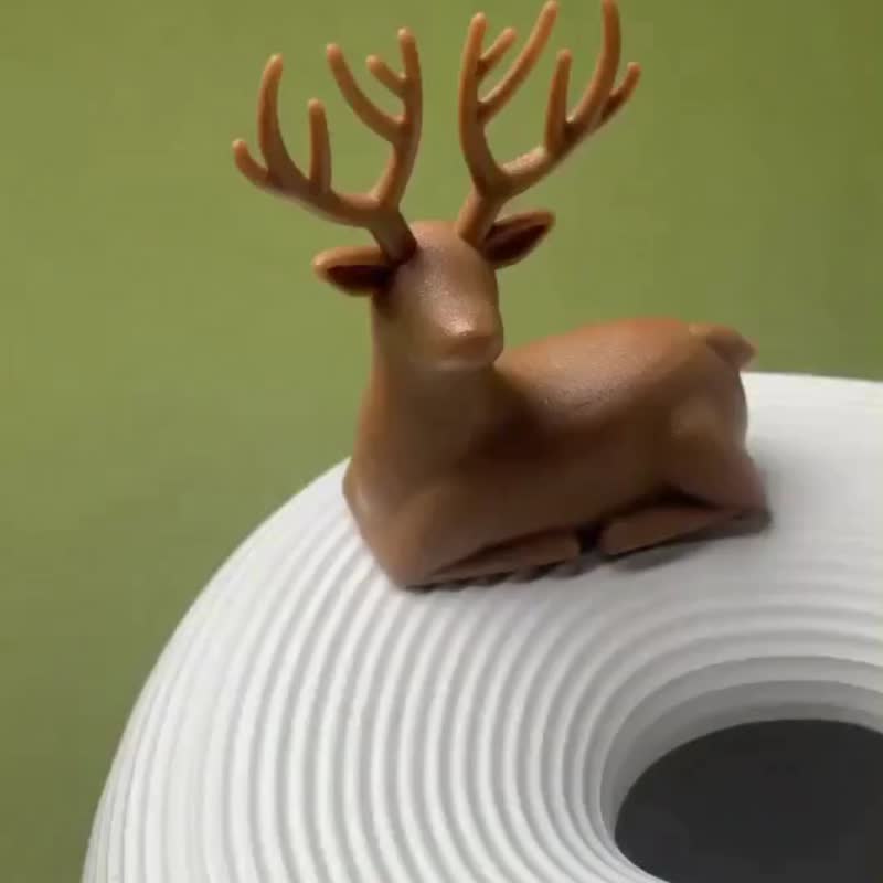 QUALY 鵝卵石衛生紙盒-S - 面紙盒 - 環保材質 多色