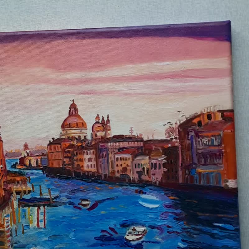 油絵イタリア、オルシーニ宮 イタリア風景画・絵画専門店munay（ムナイ）・志村好子